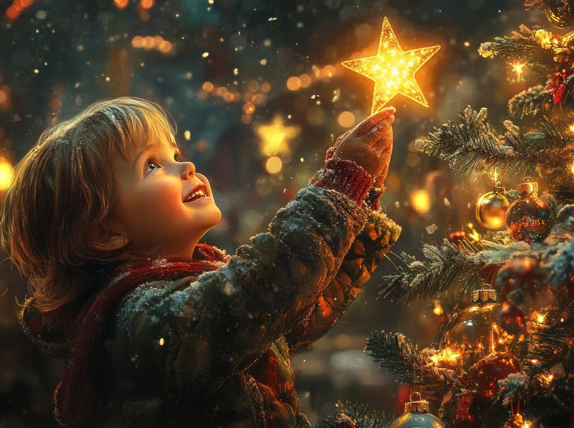 Mióta van csillag a karácsonyfák csúcsán? - Mentovics Éva szívhez szóló karácsonyi meséje gyerekeknek